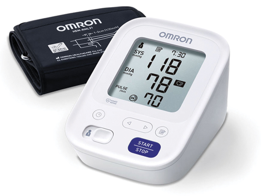 Digitālie, Automātisks digitāls asinsspiediena mērītājs Omron M3