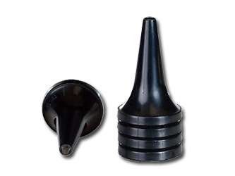 021Ear SPECULUM diam. 4 mm for Heine/Kawe - disposable - black