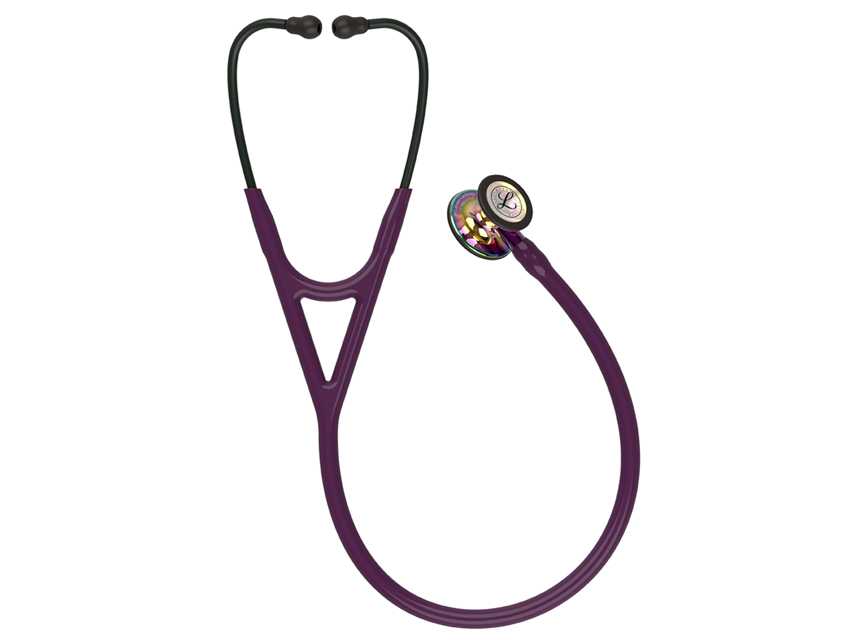 5 LITTMANN CARDIOLOGY IV - 6239 - plum - high polish rainbow finish - violet stem