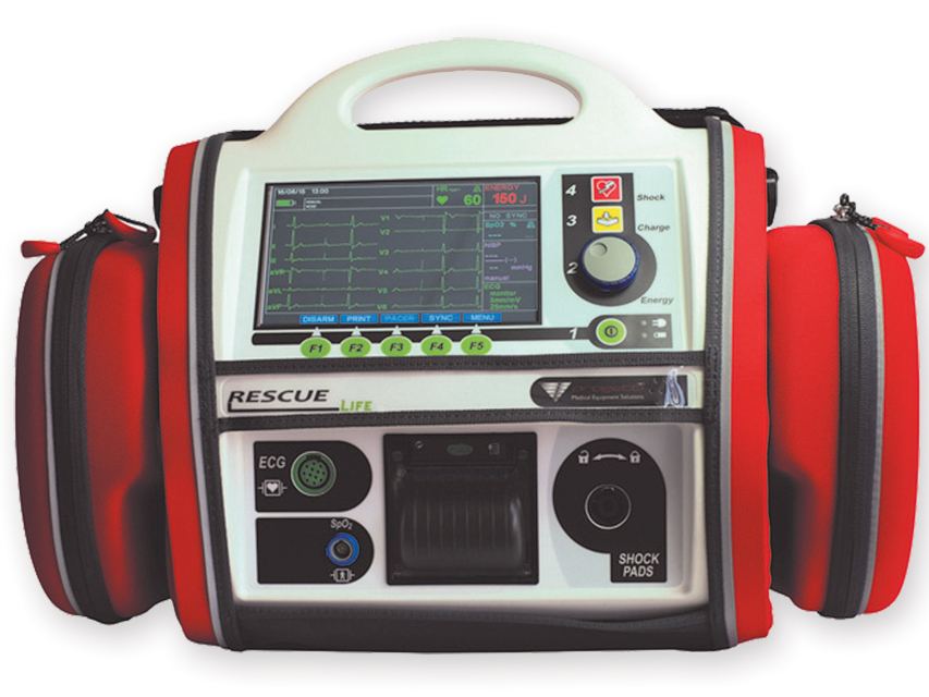 Defibrilatori, P10 RESCUE LIFE 7 AED DEFIBRILLATOR - English