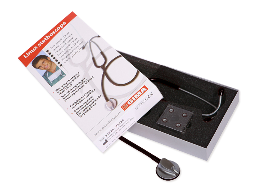 Fonendoskopi ar vienu galvu, Linux stetoskops y-melns