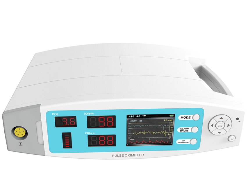 022P16 new oxy-200 desktop pulse oximeter