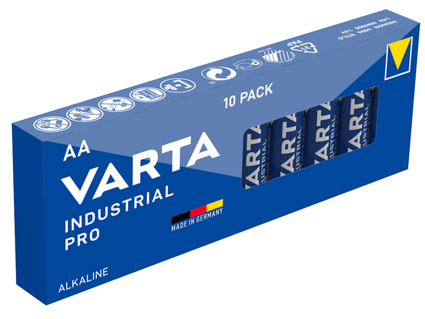 VARTA INDUSTRIAL ALKALINE BATTERIES - stilo AA