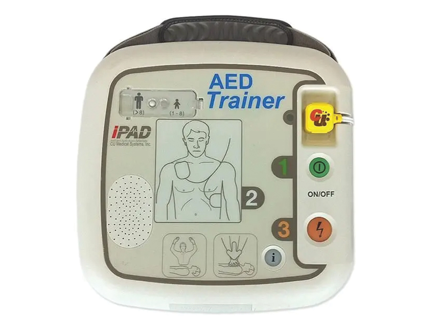 Accessories for defibrillators, TRAINER for iPad CU-SP1 - 14 languages GB,IT,SE,FI,NO,DK,HU,RU,UA,JP,KR,IL,TH,Arabic