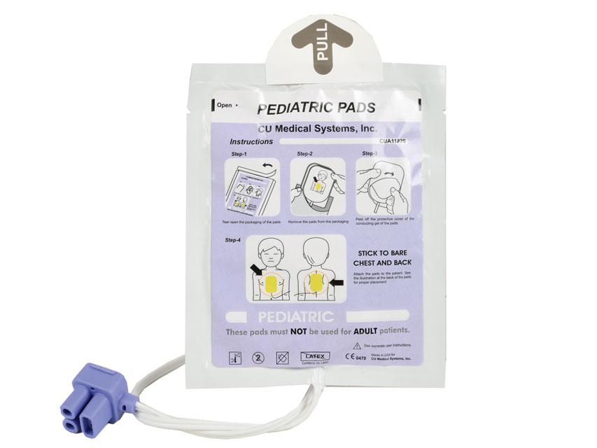 Accessories for defibrillators, PEDIATRIC PADS for 35340/1 - disposable