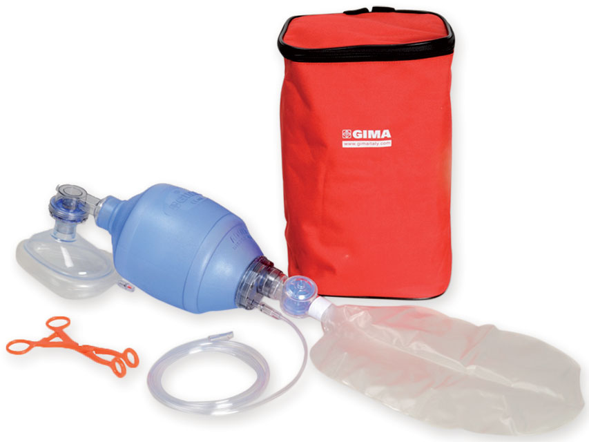 PVC SINGLE USE RESUSCITATOR KIT - adult