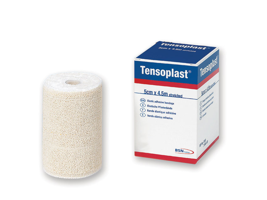 BSN dressing products, TENSOPLAST ELASTIC ADHESIVE BANDAGES 4.5 m x 5 cm