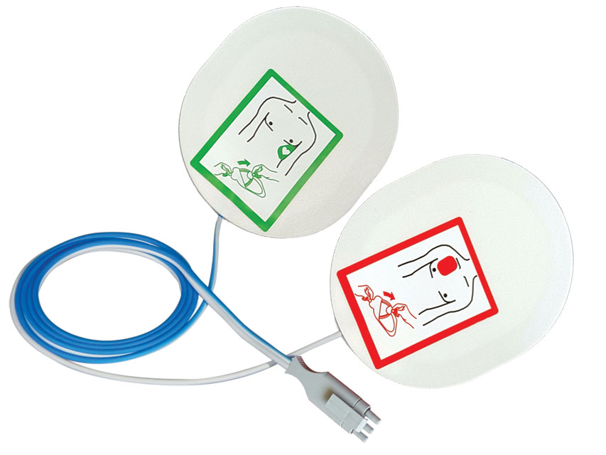 Accessories for defibrillators, COMPATIBLE PADS for defibrillator Metrax