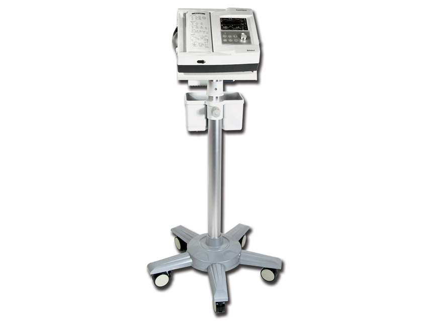 Foetal monitors, cardiotocographs, TROLLEY with 2 baskets for 29516-7/29520/29531-2