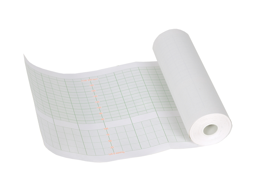 Foetal monitors, cardiotocographs, PAPER ROLL FOR 29531 152mm x 25m