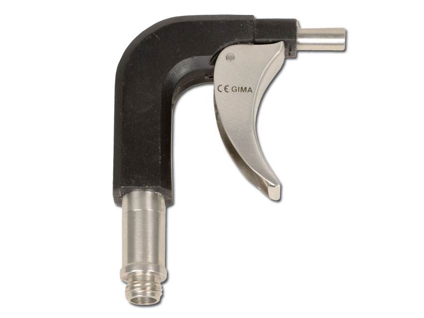 S/S Amnioscope, Proctoscope, Anoscope, Sigmoidoscope, ANGLED F.O. CLAMP - for light connection