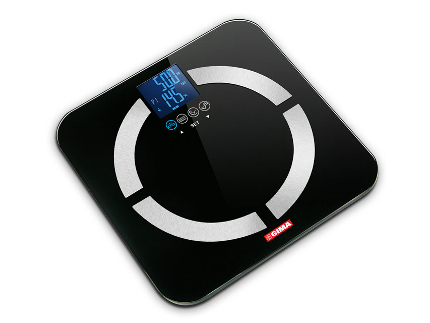 Ģimenes svari, LIBRA BODY FAT SCALE - black