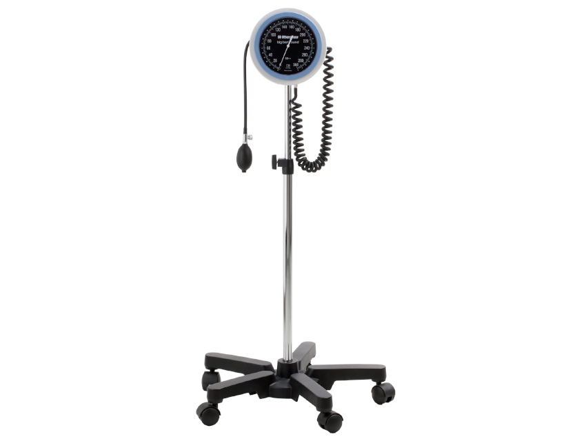 Aneroid sphygmomanometers (trolley, wall), BIG BEN SPHYGMOMANOMETER - trolley - adult one piece cuff