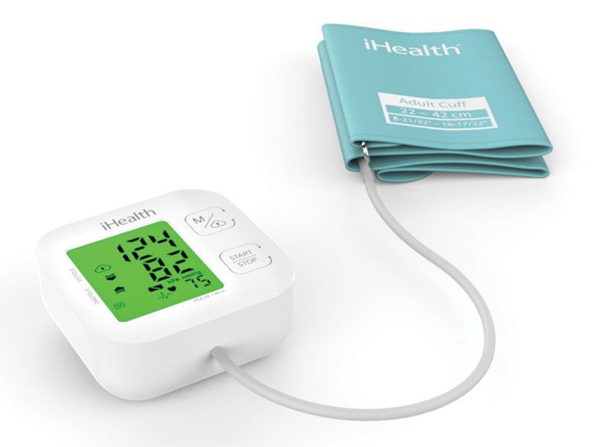 Smart gima automatic wrist b.p.monitor, iHEALTH TRACK CONNECTED B.P.M.