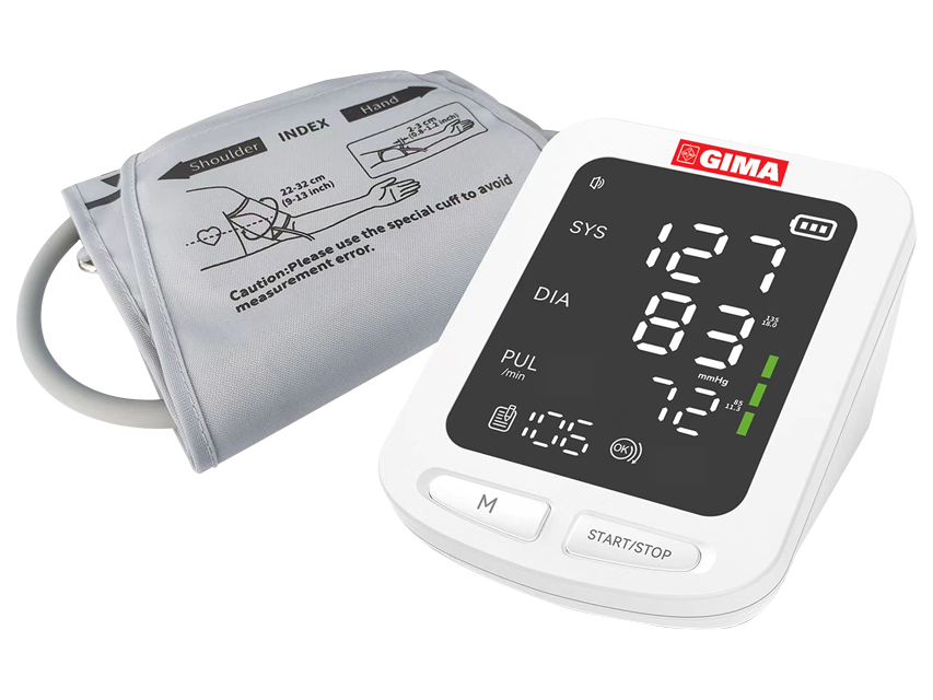 Gima digital sphygmomanometers, EASYCHECK GIMA AUTOMATIC BLOOD PRESSURE MONITOR