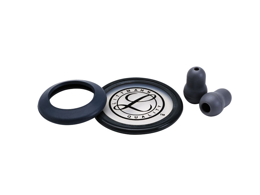 LITTMANN KIT 40006: DIAPHRAGM and RIM and BELL SLEEVE and EARTIPS for Classic II SE - grey - blister