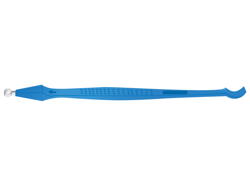 GIMA DERMAL CURETTE WITH SCRAPER diameter 5 mm