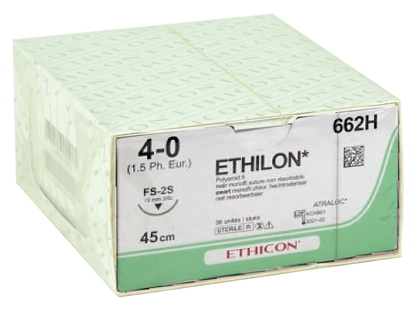 ETHICON ETHILON MONOFILAMENT SUTURES