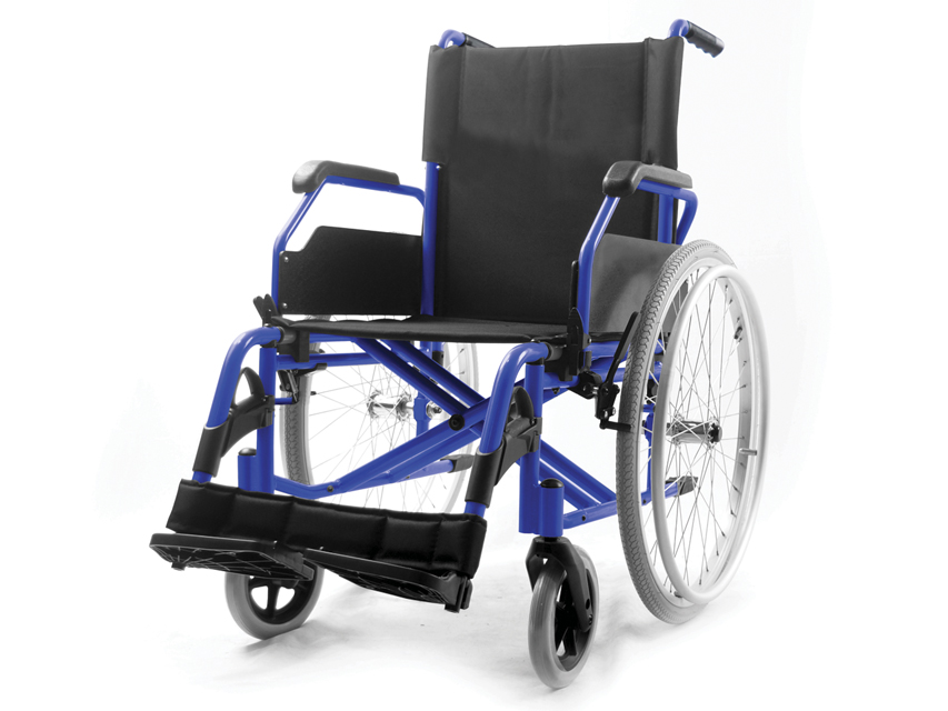 Ratiņkrēsli, CLASSIC ALUMINIUM WHEELCHAIR - 46 cm