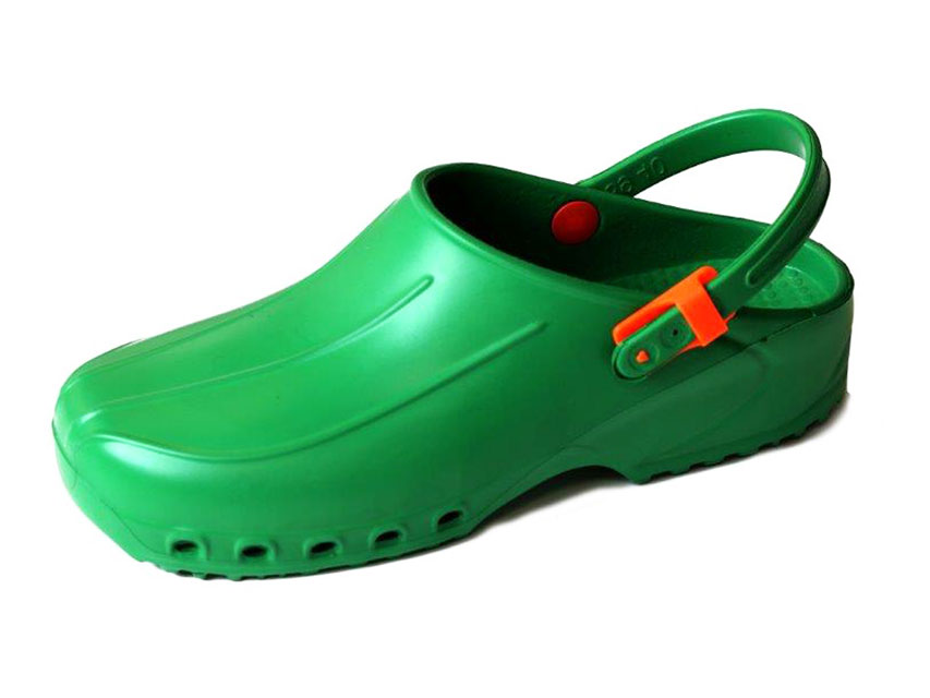 Clogs, ULTRA LIGHT CLOGS with straps - 40 - green