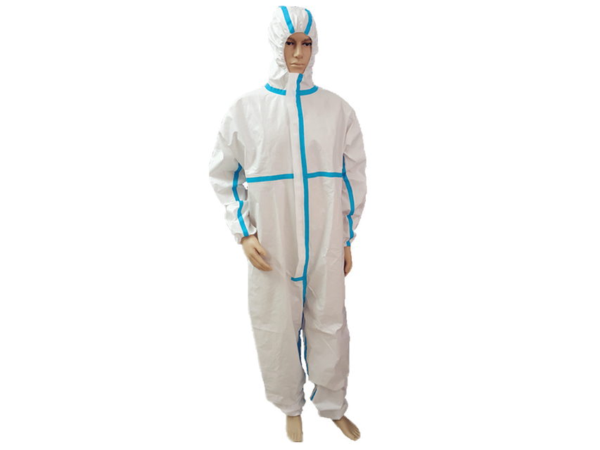 BASIC INSULATION COVERALL, TAPED SEAM INSULATION COVERALL - Type 4B-5B-6B - XL - disposable