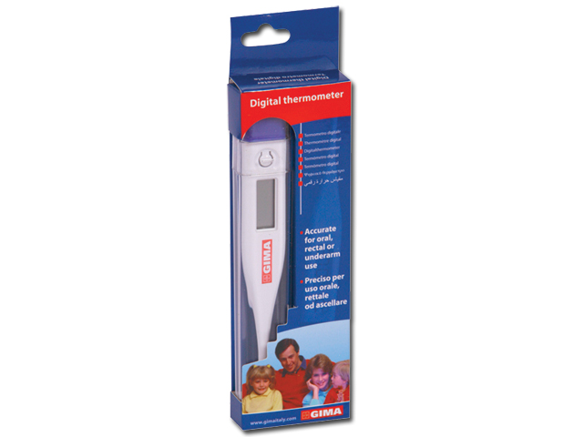 Termometri digitalie, GIMA DIGITAL THERMOMETER °F - hang box