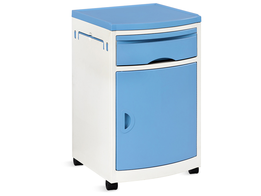 Hospital beds, mattresses, bedside tables and furniture, MEDEA BEDSIDE TABLE - disassembled