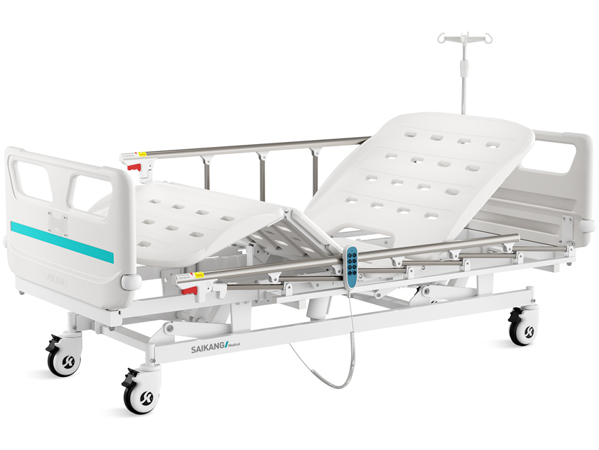 Hospital beds, mattresses, bedside tables and furniture, ELECTRIC VARIABLE HEIGHT PATIENT BED