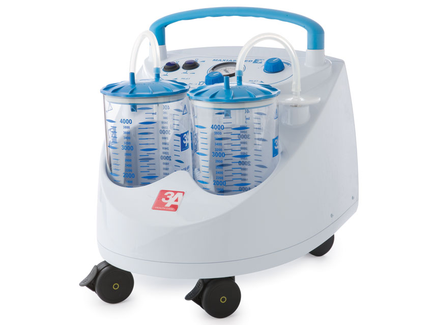 Maxi aspeed ķirurģiskais aspirators 90 l 2x4 l jar - 230v1