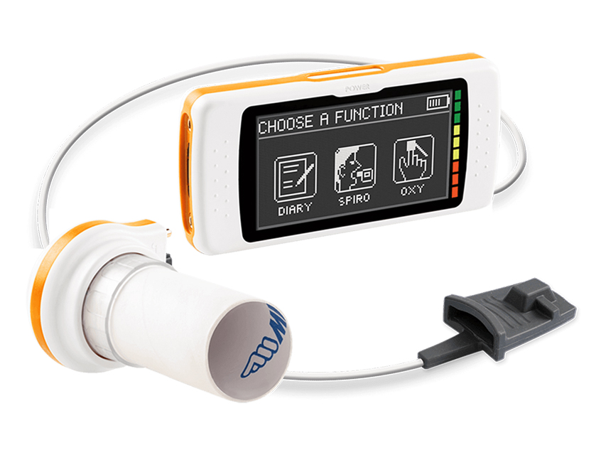 Spirodoc spirometrs un oksimetrs, winspiro pro programmatūra