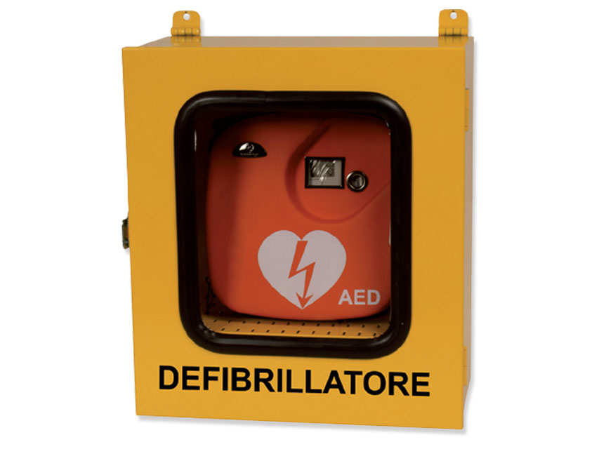 Skapji defibrilatoram, Skapis defibrilatoriem - izmantošanai ārpus telpām