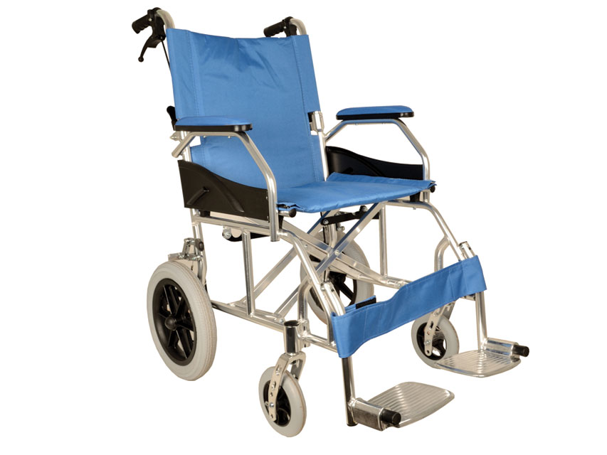Ratiņkrēsli, Alumīnija ratiņkrēsls - zils