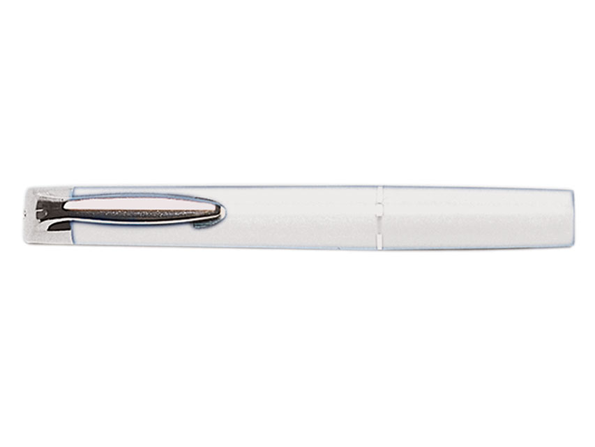 Pildspalva lukturis, 5 ALFA TORCH - plastic - white