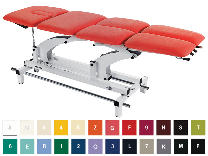 Elektriski regulējamas, Sinthesi MITO TABLE with foot rail - any colour