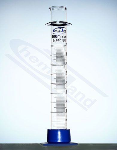 Mērcilindrs 1000ml B klases bāze PP CHEMLAND