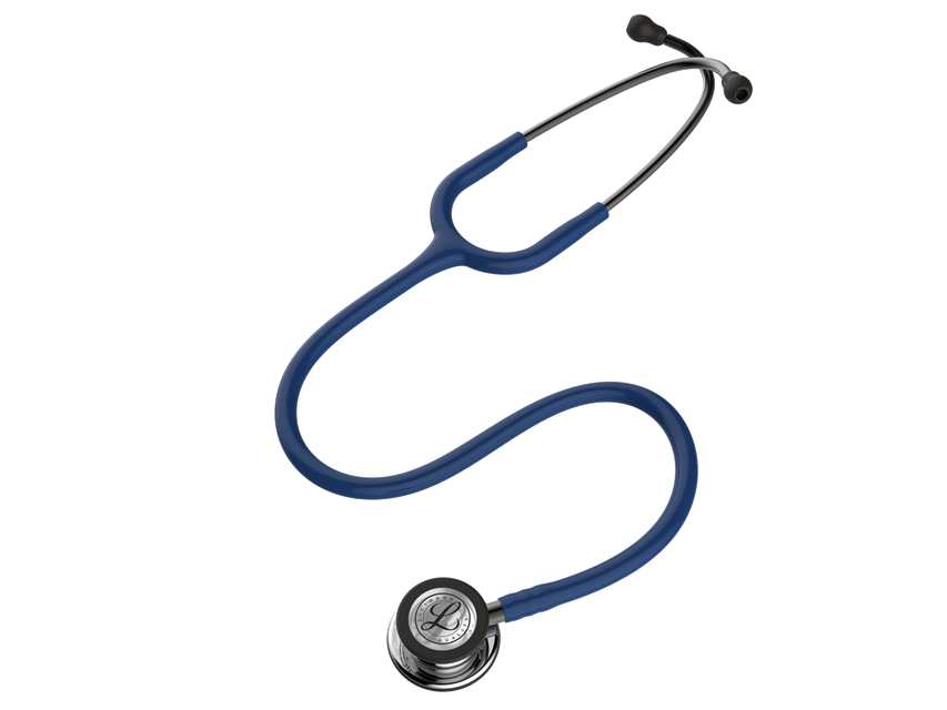 FONENDOSKOPS LITTMANN CLASSIC III- SPOGULIS - NAVY ZILS