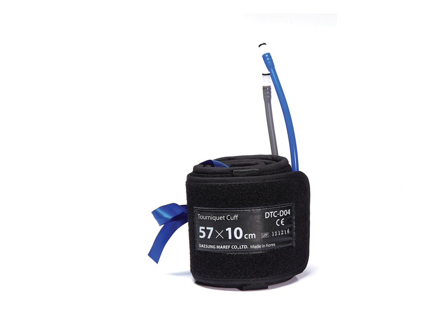 NO PINCH VIENKĀRŠĀ KONISKĀ MANŠETE 90 × 12 CM – AUGŠSTILBS L – ZILA – REZERVES