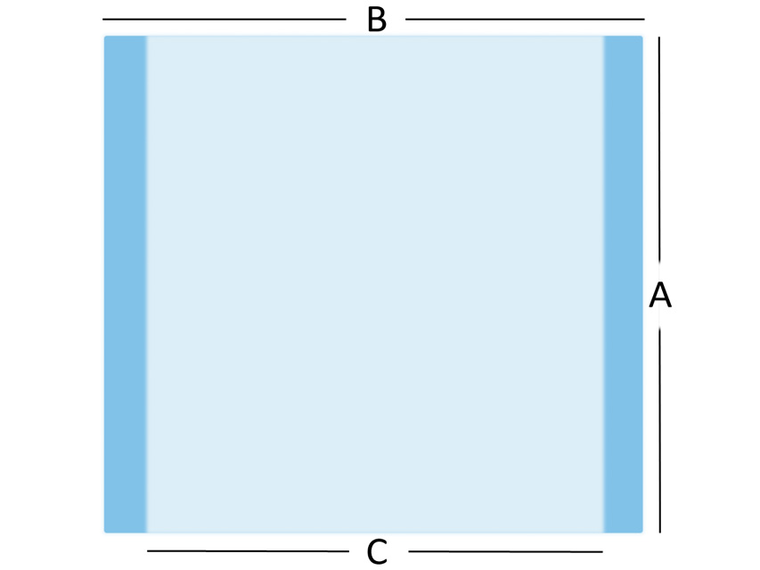 PĀRKLĀJS ĶIRURĢIJAI 60X65 CM. STERILS N50