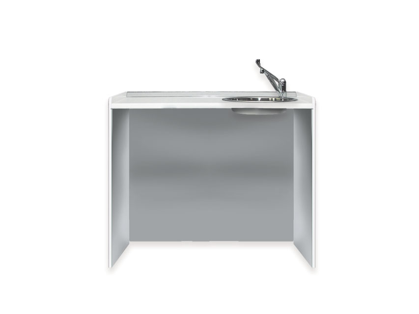 WORKTOP 106 CM - RIGHT WASHBASIN