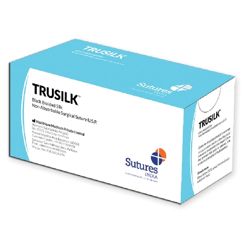 ĶIRURĢISKAIS DIEGS/TRUSILK/NEABSORBĒJAMAS