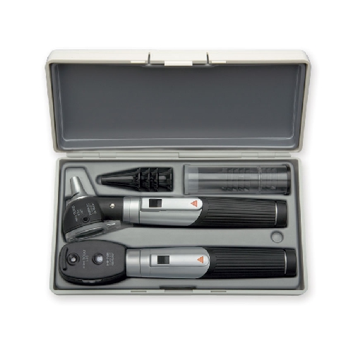 HEINE MINI 3000 LED OTO PLUS OPHTHALMO SET - BLACK