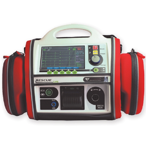 P10 RESCUE LIFE 7 AED DEFIBRILLATOR - ENGLISH
