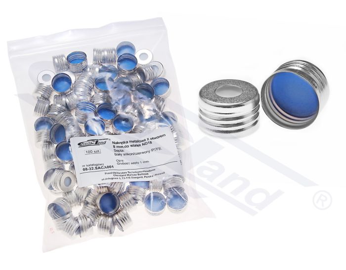 FLAKONS 20,0ML ND24 CAURSPĪDĪGS, BEZ APRAKSTA, 27,5 X 57MM, IEPAKOJUMS 100 GAB CHEMLAND