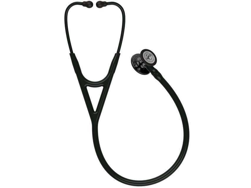 Fonendoskops Littmann Cardiology IV, melns, ar dūmu apdari
