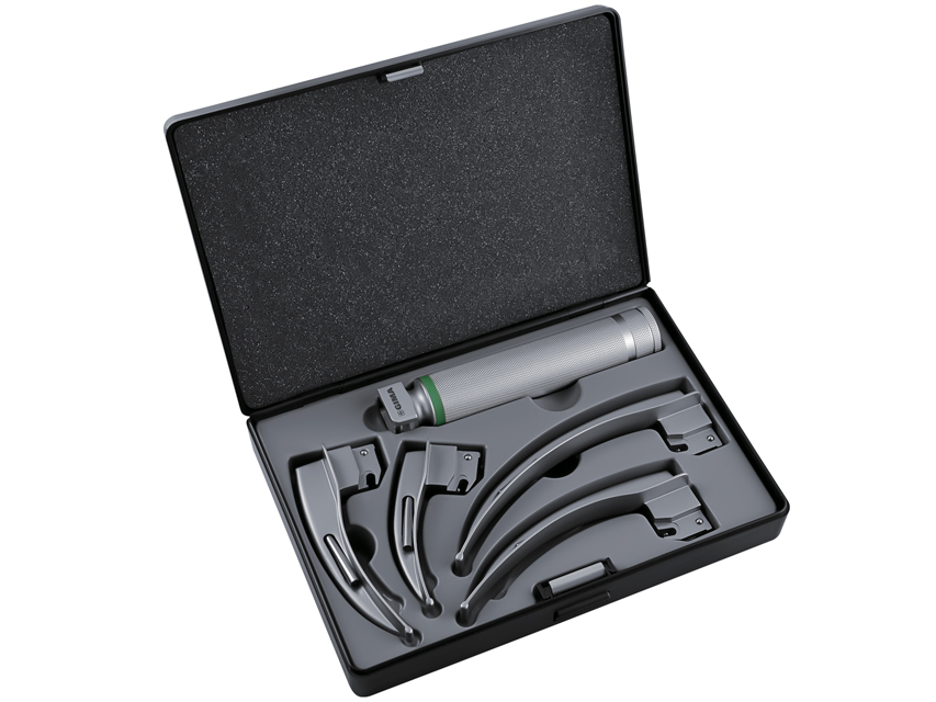 Gima Green laringoskopa komplekts Mc.Intosh 1.2.3.4