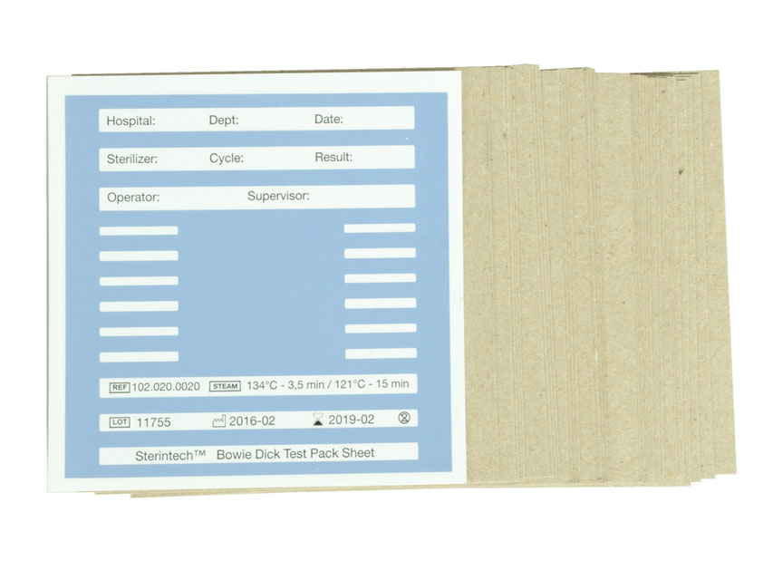 Bowie dick tests N20