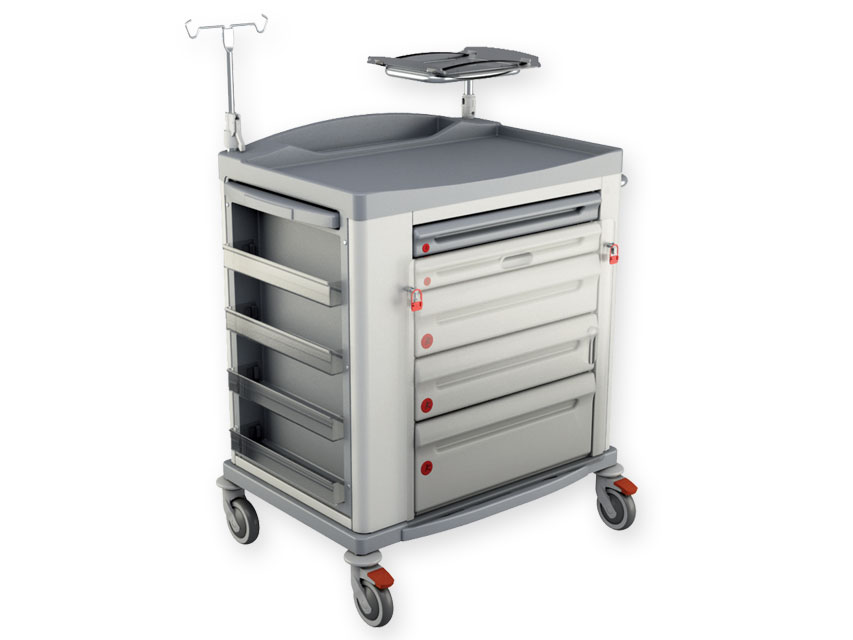 Pirmās palīdzības ratiņi - standarti