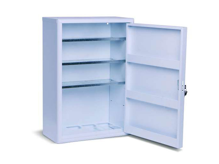 Pirmās palīdzības skapis.Tukšs