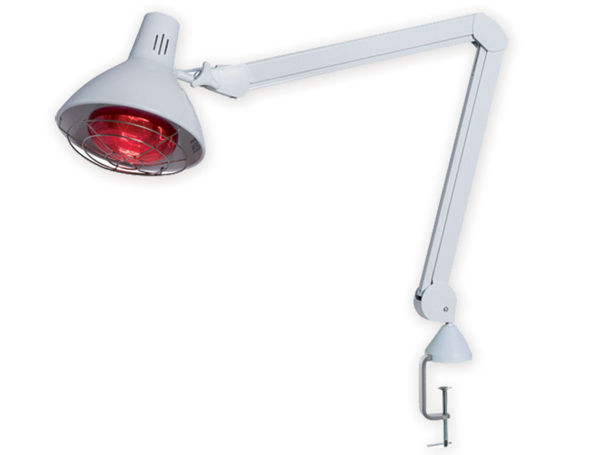 Infrasarkanā terapijas lampa 250 W. Galda