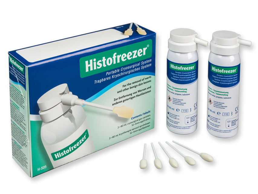 HISTOFREEZER.2 pudeles 80 ml + 52 aplikatori 5mm